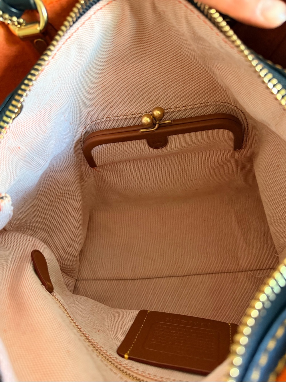 Coach Rogue Patchwork Handbag - Picture 9 of 12